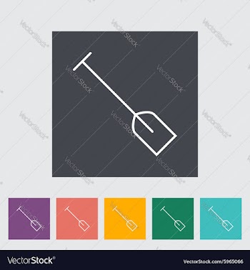  					Paddle vector image														