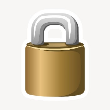 Padlock illustration. Free public domain | Free Photo - rawpixel