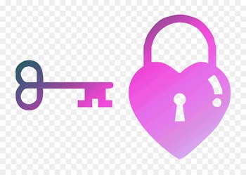 Padlock Product design Pink M Font -  