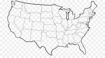 Page Coloring book Map U.S. state Crayola - Usa Map 