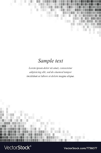 Page corner design template vector image