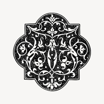 Page ornament clipart, drawing illustration | Free Vector Illustration - rawpixel