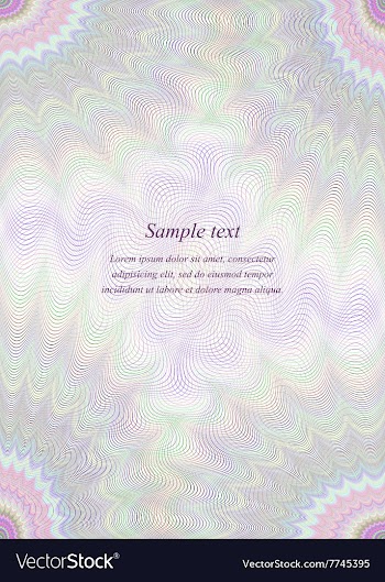 Page watermark design template vector image