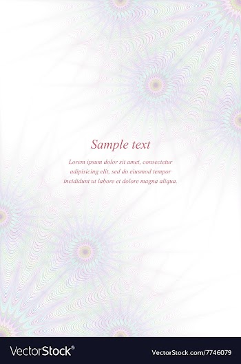 Page watermark design template vector image