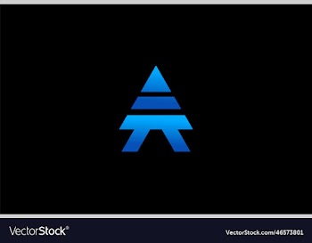 pagoda logo letter a