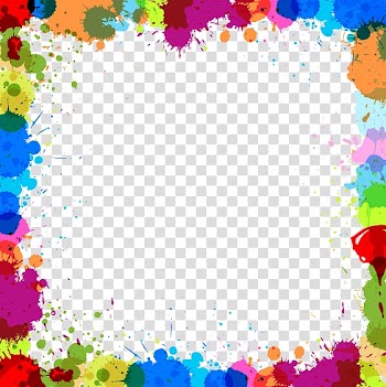 Paint background, Color , Color ink border transparent background PNG clipart