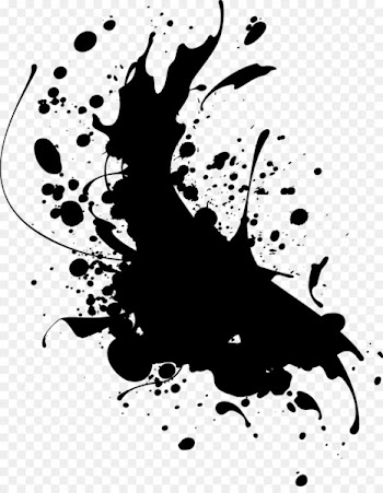 Paint Blue Clip art - paint splatter 