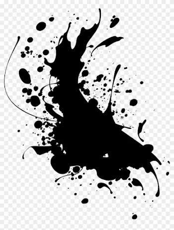 Paint Blue Clip Art - Splash Ink Png