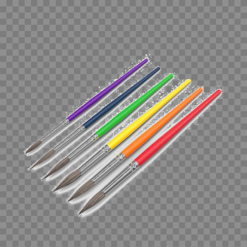Paint Brush PNG Image With Transparent Background
