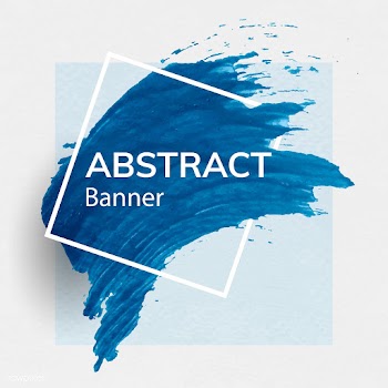 Paint brush stroke badge | Free stock vector - 582098