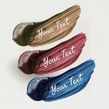 Paint brush stroke samples | Free stock illustration - 583550