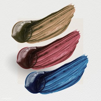Paint brush stroke samples | Free stock illustration - 583618