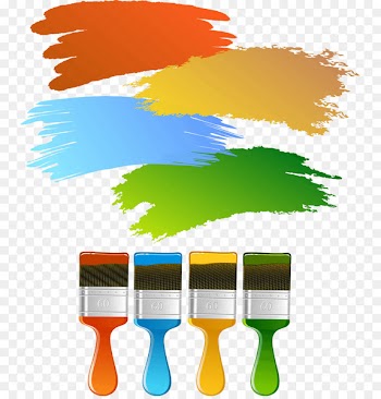 Paint Brushes Royalty-free Vector graphics Stock photography - color paint 