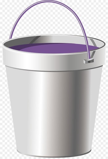 Paint Bucket - Purple bucket 