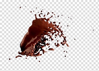 Paint Desktop Splash , chocolat transparent background PNG clipart