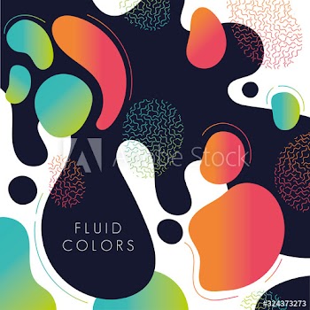 paint fluid colors background icons