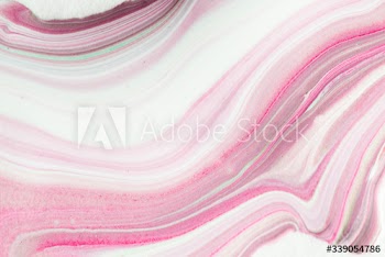 Paint on a canvas
