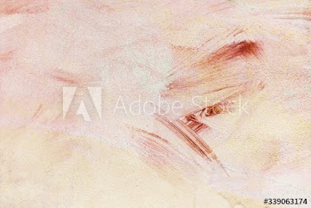 Paint on a canvas