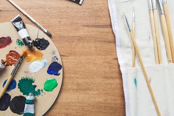 Paint Palette Brushes