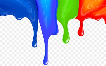 Paint Royalty-free Illustration - Colorful paint drops 