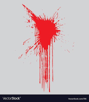 Paint splat vector image