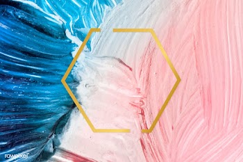 Paint texture backdrop frame | Free stock vector - 589339