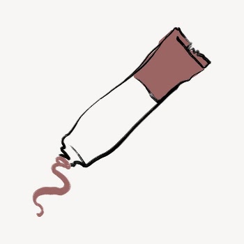 Paint tube clipart, drawing illustration | Free Photo - rawpixel
