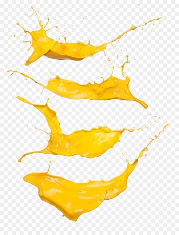 Paint Yellow Stock photography Texture - Juice splash 