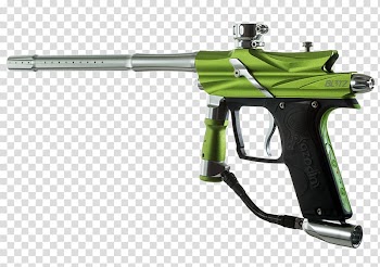 Paintball Guns Speedball Outdoor Recreation, Gun on table transparent background PNG clipart