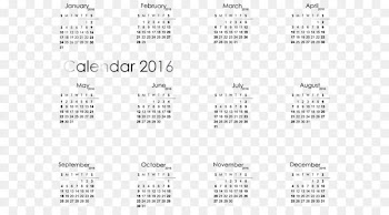 Paintbrush Clip art - 2016 Transparent Calendar PNG Clipart Image 