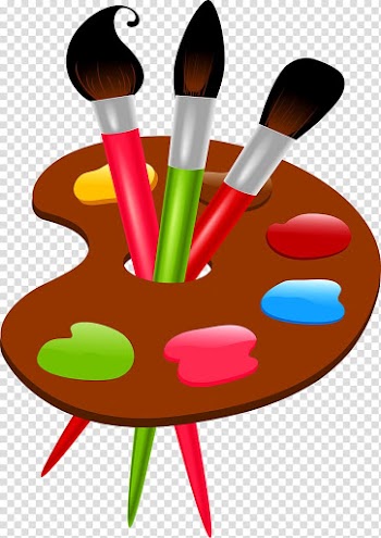 Paintbrush , Paint pen color wheel transparent background PNG clipart