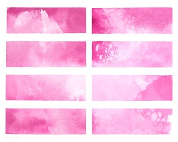 Painted abstract watercolor vector in pink | Free stock vector - 473266