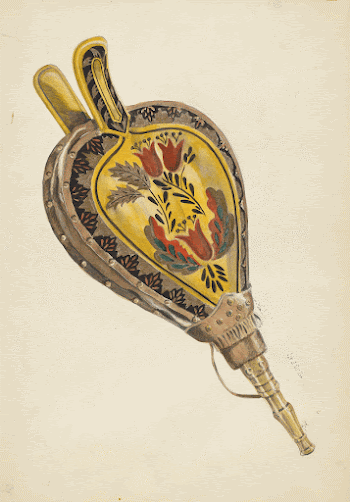 Painted Bellows (ca. 1936) by Ella | Free Photo - rawpixel