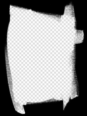 Painted Masks Large, black and white abstract painting transparent background PNG clipart