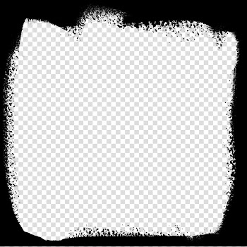 Painted Masks Large, black frame transparent background PNG clipart