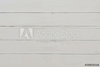 Painted wooden wall