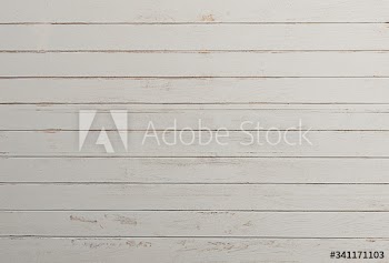 Painted wooden wall