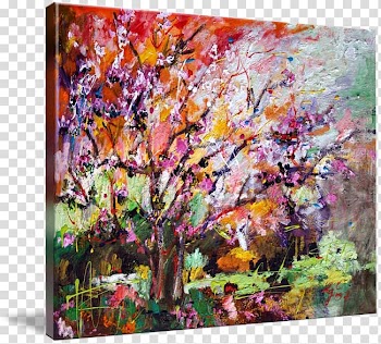 Painting Abstract art Acrylic paint Modern art, painting transparent background PNG clipart