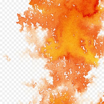 Painting Abstract art Poster Texture - Ink smudges orange rice paper painting HQ Pictures 