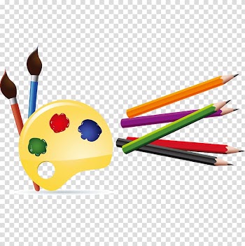 Painting Acrylic paint Paintbrush, Painting supplies tools transparent background PNG clipart