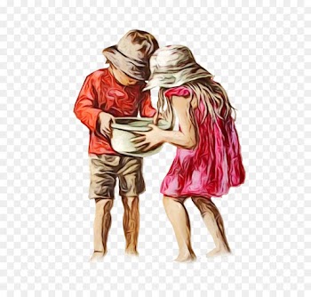 Painting, Art, Figurative Art, Interaction PNG