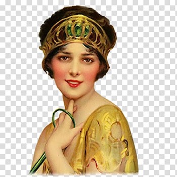 Painting Artist Art Deco Portrait, painting transparent background PNG clipart