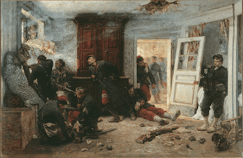 Painting by Alphonse-Marie-Adolphe de Neuville, | Free Photo - rawpixel