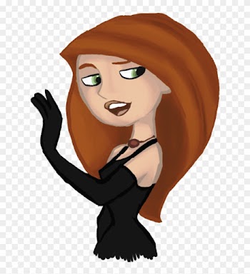 Painting Of Kim Possible-ad143 - Spy Cartoon Girl Png