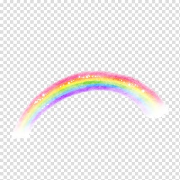 Painting of rainbow, Rainbow Icon, Watercolor rainbow transparent background PNG clipart