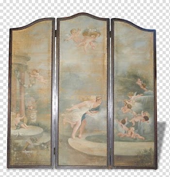 Painting Room Dividers Frames Art Canvas, painting transparent background PNG clipart
