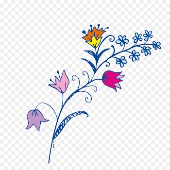 Painting Television Drawing Portable Network Graphics Image - delicate flower 