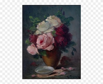 Paintings - Garden Roses