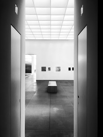 Paintings on Display in Museum