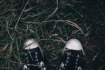 Pair of Black Sneakers